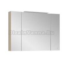 Зеркало-шкаф Roca Oleta 100, капучино матовый