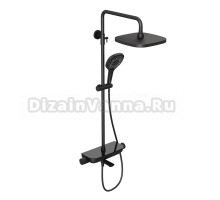 Душевая стойка Abelsberg Lineara SNS52891MB вулканический черный