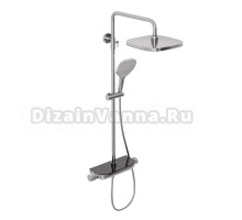 Душевая стойка Abelsberg Lineara SNS52890CH глянцевый хром