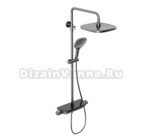 Душевая стойка Abelsberg Lineara SNS52890GM космическая сталь