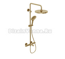 Душевая стойка Abelsberg Perfecta SNS61102BG королевское золото