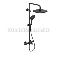 Душевая стойка Abelsberg Perfecta SNS61202MB вулканический черный