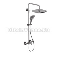 Душевая стойка Abelsberg Perfecta SNS61202GM космическая сталь