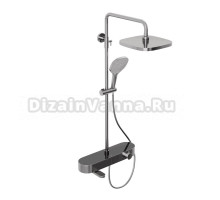 Душевая стойка Abelsberg Intensa SNS52665CH глянцевый хром