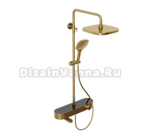 Душевая стойка Abelsberg Intensa SNS52665BG королевское золото