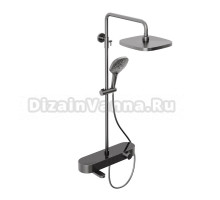 Душевая стойка Abelsberg Intensa SNS52665GM космическая сталь