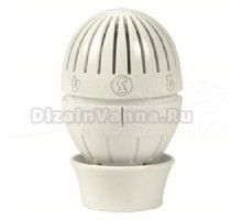 Термостатическая головка Giacomini R470 подключение click, белая