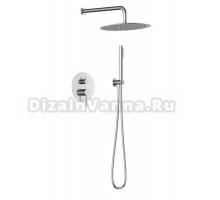 Душевая система / Тропический душ встраиваемый Knotlor SS-26, сатин