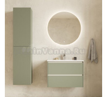 Мебель для ванной комнаты Roca Ona Olive 80 оливковая матовая, раковина 32799C000