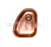 Мойка VARIANT 60 MONARCH COPPER 280X366 в компл. с выпуском без сифона ,