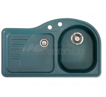 Мойка ALVEUS ALGRANIT FUTUR 40R A70 845X510 в комп.с сифоном 1077583,