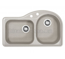 Мойка FUTUR 60R ALGRANIT AM15 845X510 в комп.с сифоном 1077583