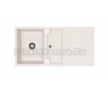 Мойка ALVEUS ALGRANIT CUBO 60 A11 ARCTIC 980x5001X/62 в комп.с сифоном 1077139,