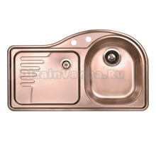 Мойка FUTUR 40 R MONARCH COPPER 845x510, в комп.с сифоном 1130555