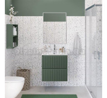 Мебель для ванной комнаты BelBagno Uno 70 подвесная, 2 ящика, матовая еловая