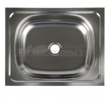 Мойка кухонная Владикс V-407 без сифона, хром