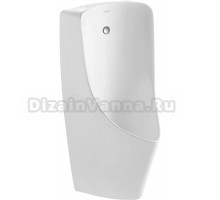 Писсуар подвесной ARROW AN632_1 глянцевый белый, со смывным механизмом