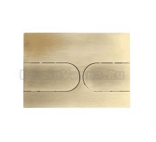 Кнопка смыва для унитаза Wonzon & Woghand WW-IB233-BG пластик, цвет брашированное золото