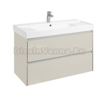 Тумба под раковину без столешницы Roca Ona Ivory 100 слоновая кость