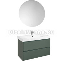 Мебель для ванной комнаты Roca Ona 100 зеленая матовая