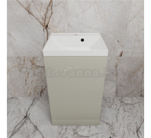 Тумба под раковину без столешницы Style Line Моно 50 напольная, санд серая галька