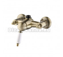 Смеситель для душа Caprigo Adria Uno 02-517-vot бронза