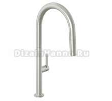 Смеситель для кухни Kludi Aurea 55852N575 брашированный никель