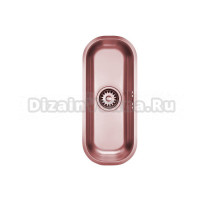 Мойка VARIANT 100 MONARCH COPPER 135X350 в компл. с выпуском без сифона, ,