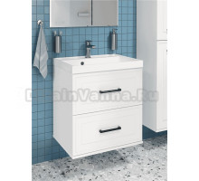 Тумба с раковиной STWORKI Хадстен 60 подвесная, белая