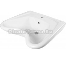 Раковина подвесная Керамин Хирургическая 4810531095675 CDB00023022 64 глянцевая белая, прямоугольная