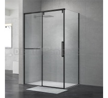 Душевой уголок Terminus Альба 02 2ES90х120B 90х120, черный
