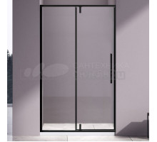 Душевая дверь в нишу Vincea Slim-N VDP-4SN120CLB 120x195, профиль черный матовый