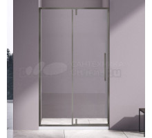 Душевая дверь в нишу Vincea Slim-N VDP-4SN120CLGM 120x195, профиль вороненая сталь