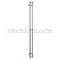 Полотенцесушитель электрический Stout Rock round SHQ-R1R0-012008 120x10 см, подключение справа, полированный хром, I-образный