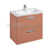Тумба с раковиной Roca The Gap Original 70 терракота