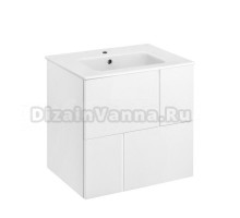 Тумба под раковину без столешницы Roca Luna 60 матовая белая