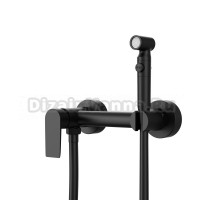 Гигиенический душ Tokito Furo TOK-FUR-1018BL со смесителем, черный