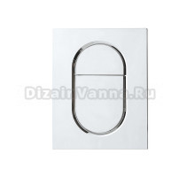 Кнопка смыва для унитаза Wonzon & Woghand WW-IB257-CR пластик, цвет глянцевый хром