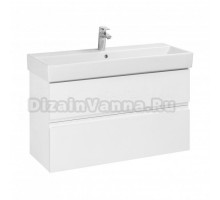 Тумба под раковину без столешницы Roca Oleta 100 белый глянец