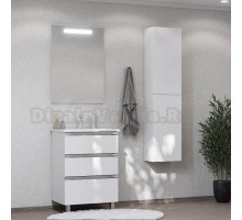 Мебель для ванной комнаты Roca The Gap 60 3 ящика, белый глянец, раковина 32799E000