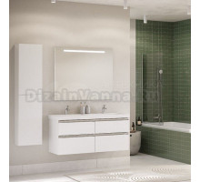 Мебель для ванной комнаты Roca The Gap 120 4 ящика, белый глянец