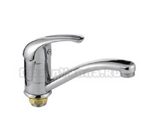 Смеситель для кухни 40к F4529-2-B FRAP (плоск.пов. излив, п/гайку, хром, силумин)