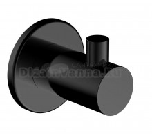 Крючок ARROW AG52098MB матовый черный, на шурупах