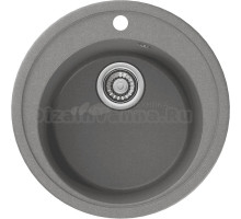 Мойка кухонная NOVA 51К, серая