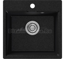 Мойка кухонная NOVA 45-45, черная