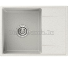 Мойка кухонная NOVA 59-44, белая