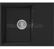 Мойка кухонная NOVA Геба 60, черная