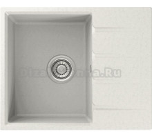 Мойка кухонная NOVA Геба 60, белая