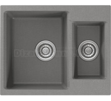 Мойка кухонная NOVA Эва 59, серая