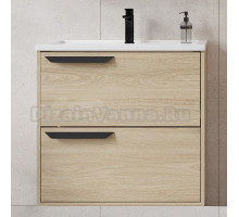 Тумба с раковиной VIANT Кельн 60 подвесная, светлое дерево